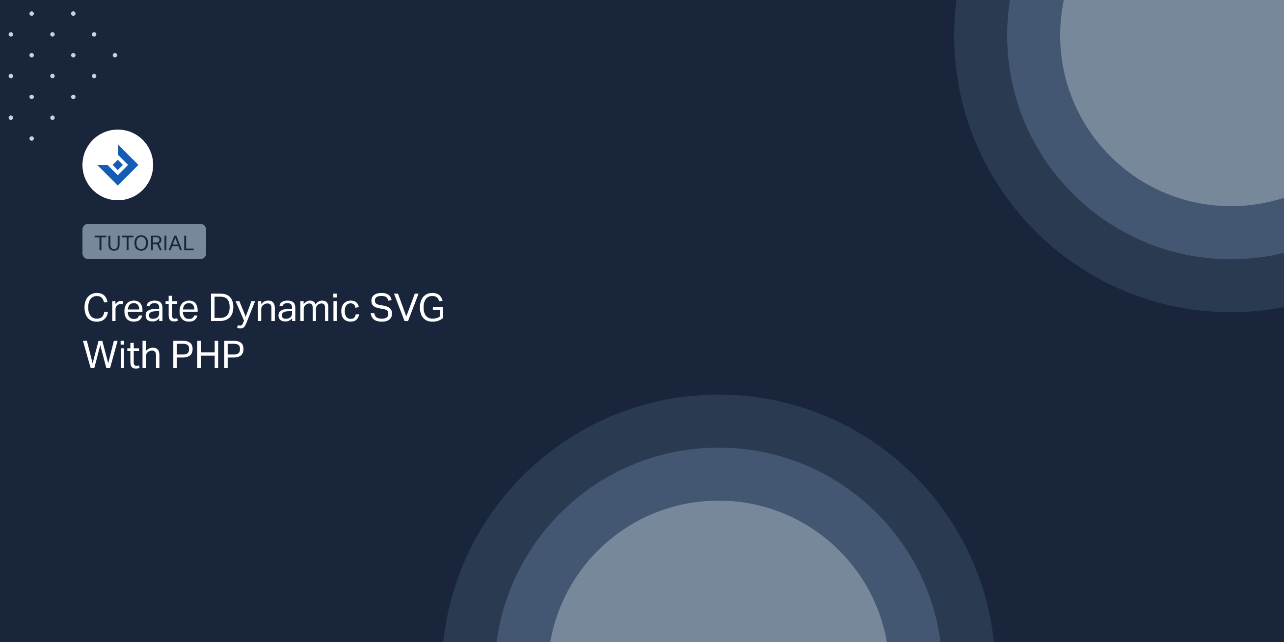 Create Dynamic SVG With PHP