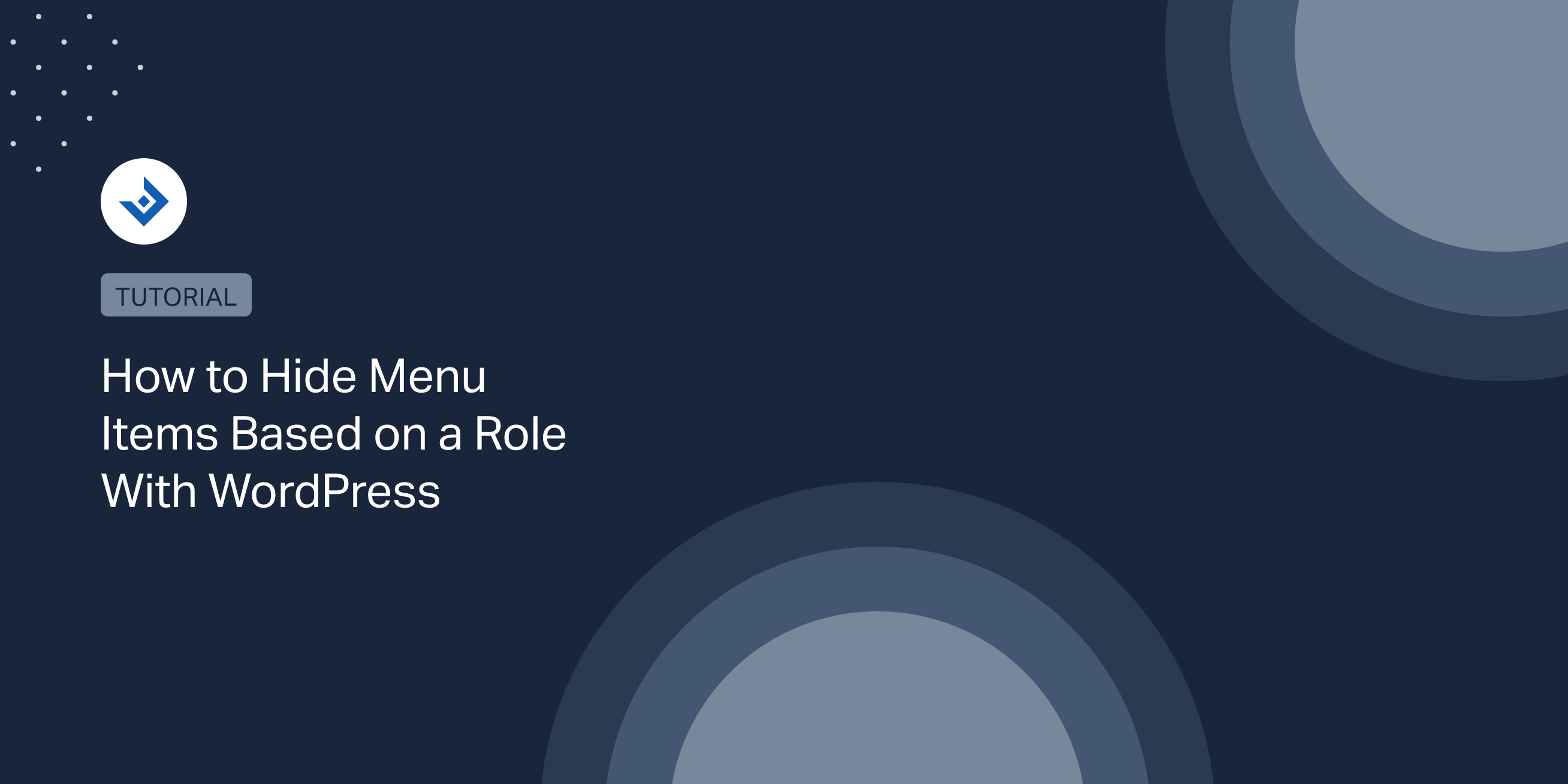 How to Hide Menu Items Based on a Role With WordPress